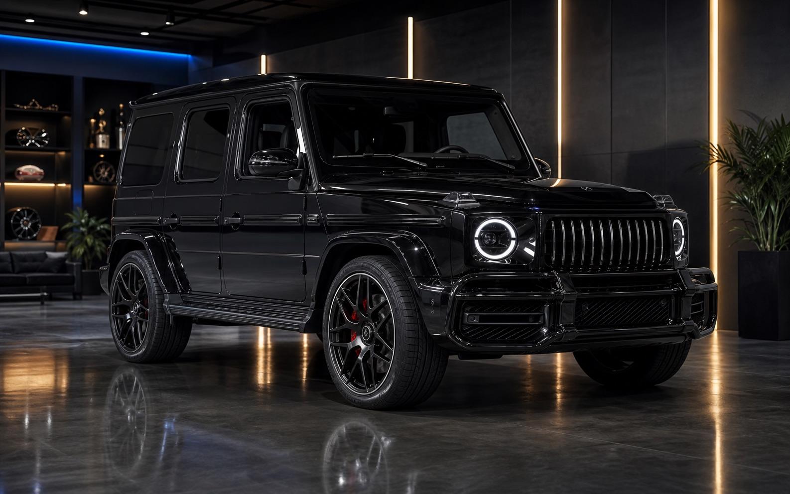 Black luxury SUV representing Bluecrest Exotics owner demand